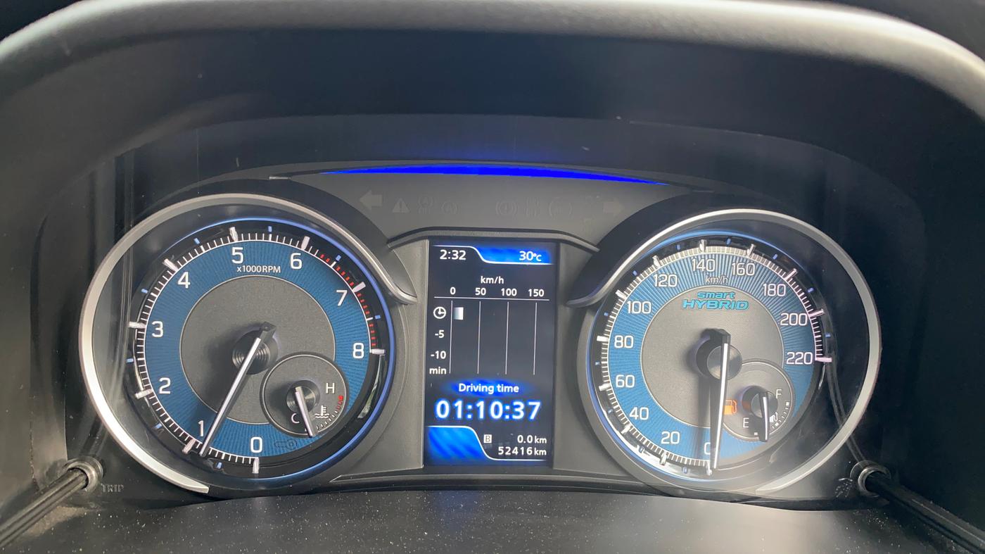 2021 Maruti XL6 ZETA MT, Petrol, Manual, 52,393 km, Odometer Image