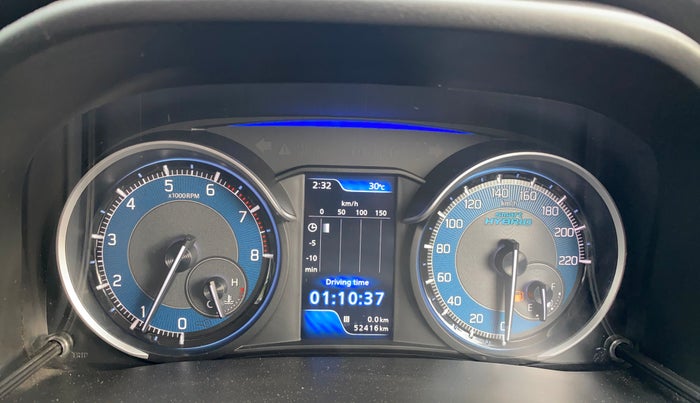 2021 Maruti XL6 ZETA MT, Petrol, Manual, 52,393 km, Odometer Image
