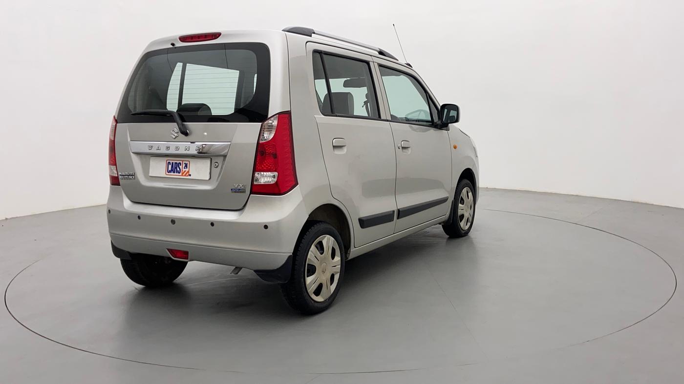 2016 Maruti Wagon R 1.0 VXI AMT, Petrol, Automatic, 14,321 km, Right Back Diagonal