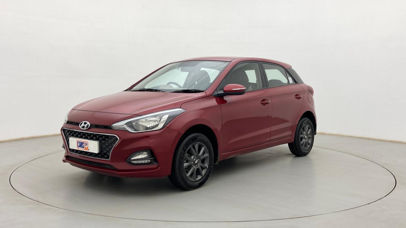 2019 Hyundai Elite i20 SPORTZ PLUS 1.2, Petrol, Manual, 51,977 km, Left Front Diagonal