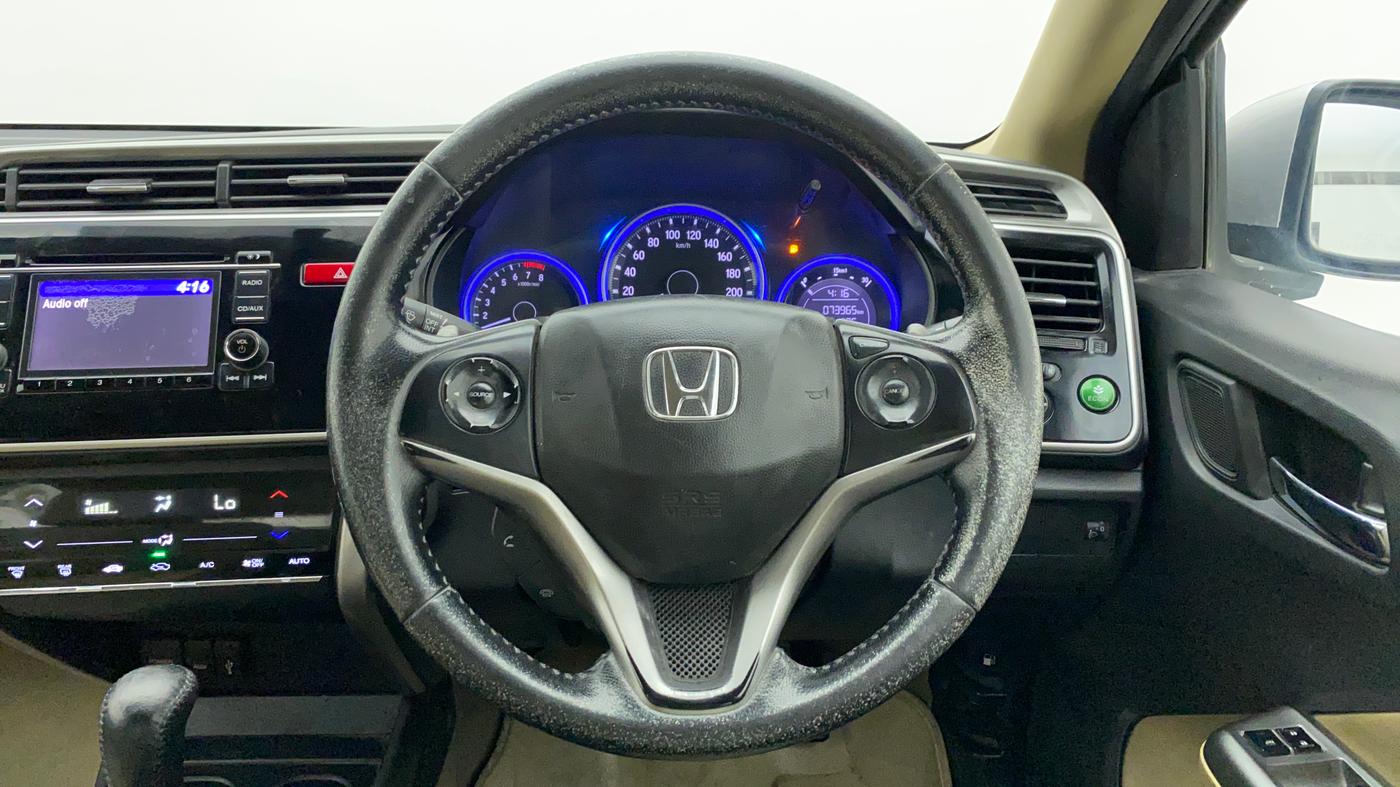 2015 Honda City 1.5L I-VTEC VX CVT, Petrol, Automatic, 74,169 km, Steering Wheel Close Up