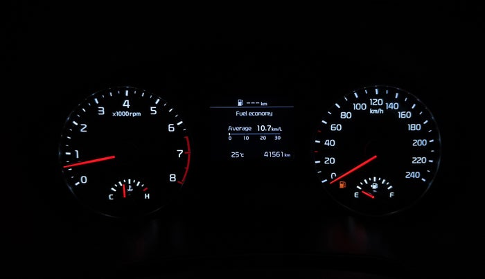 2022 KIA SELTOS HTE 1.5 PETROL, Petrol, Manual, 41,560 km, Odometer Image