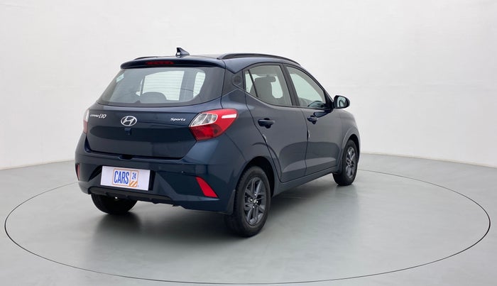 2021 Hyundai GRAND I10 NIOS SPORTZ CNG MT, CNG, Manual, 21,187 km, Right Back Diagonal