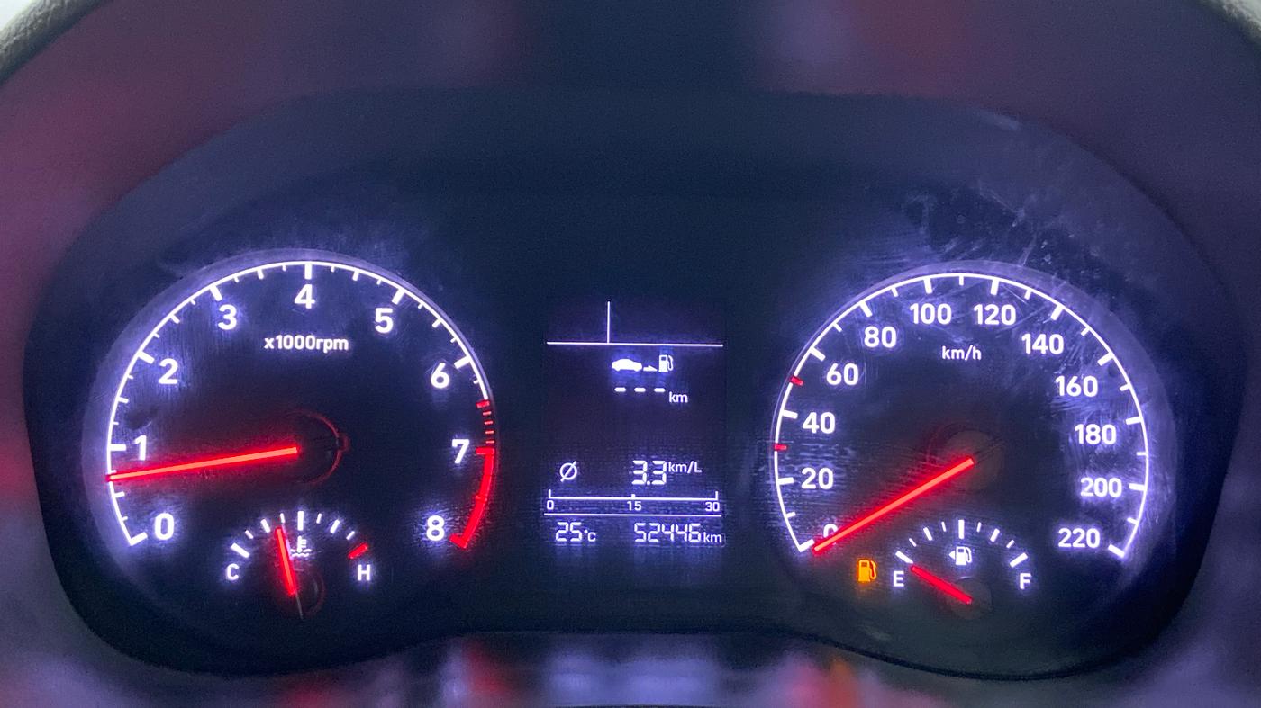 2017 Hyundai Verna 1.6 SX VTVT, Petrol, Manual, 52,559 km, Odometer Image