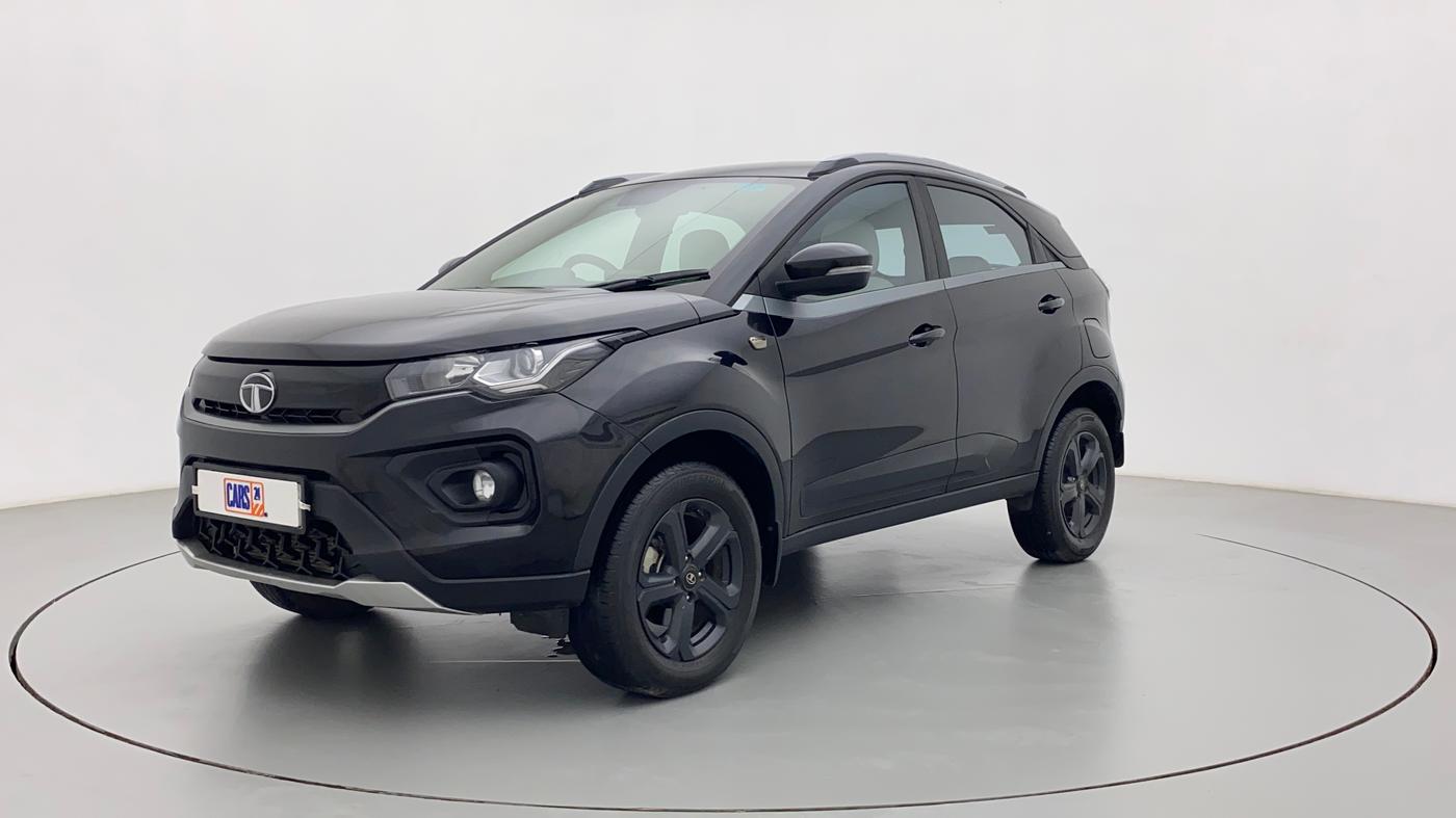 2021 Tata NEXON XZA PLUS (O) PETROL DARK EDITION, Petrol, Automatic, 26,454 km, Left Front Diagonal