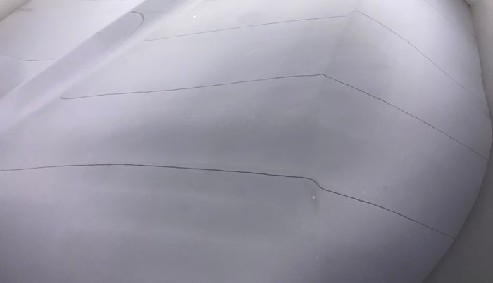 2021 Tata NEXON XZA PLUS (O) PETROL DARK EDITION, Petrol, Automatic, 26,454 km, Bonnet (hood) - Slight discolouration