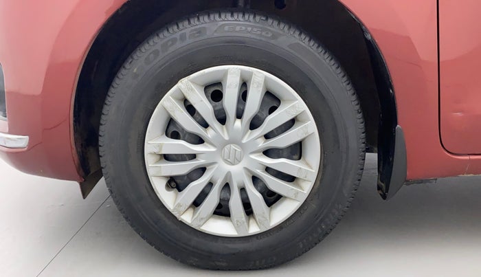 2017 Maruti Dzire VXI AMT, Petrol, Automatic, 33,246 km, Left Front Wheel