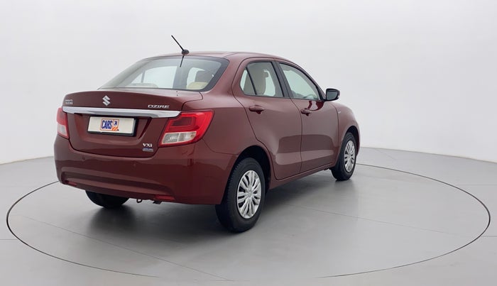 2017 Maruti Dzire VXI AMT, Petrol, Automatic, 33,246 km, Right Back Diagonal