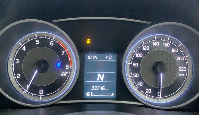 2017 Maruti Dzire VXI AMT, Petrol, Automatic, 33,246 km, Odometer Image