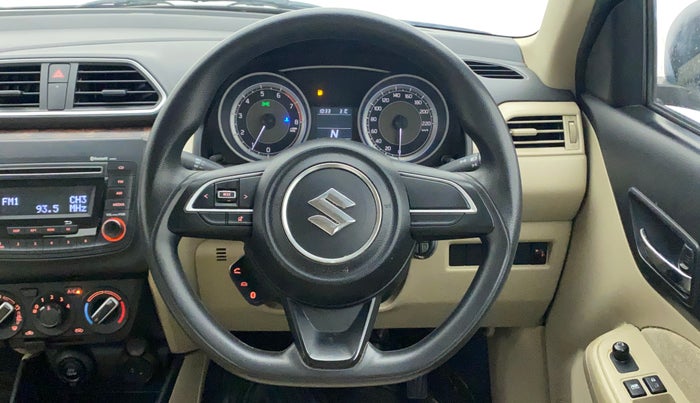 2017 Maruti Dzire VXI AMT, Petrol, Automatic, 33,246 km, Steering Wheel Close Up
