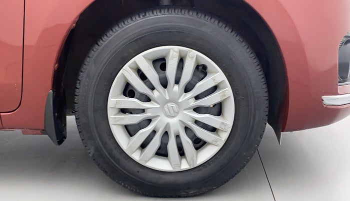 2017 Maruti Dzire VXI AMT, Petrol, Automatic, 33,246 km, Right Front Wheel