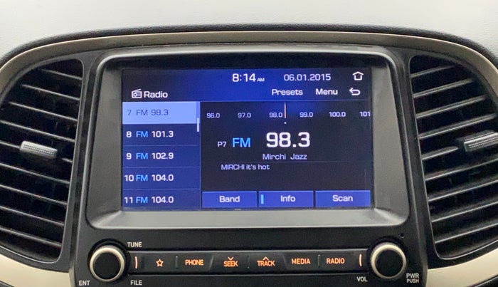 2019 Hyundai NEW SANTRO SPORTZ AMT, Petrol, Automatic, 52,656 km, Infotainment System
