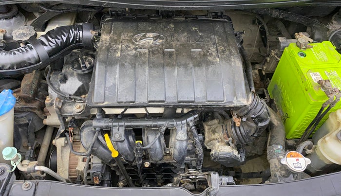 2014 Hyundai Grand i10 ASTA 1.2 KAPPA VTVT, Petrol, Manual, 76,044 km, Engine View