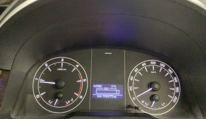 2018 Toyota Innova Crysta 2.4 GX 8 STR, Diesel, Manual, 1,06,871 km, Odometer Image