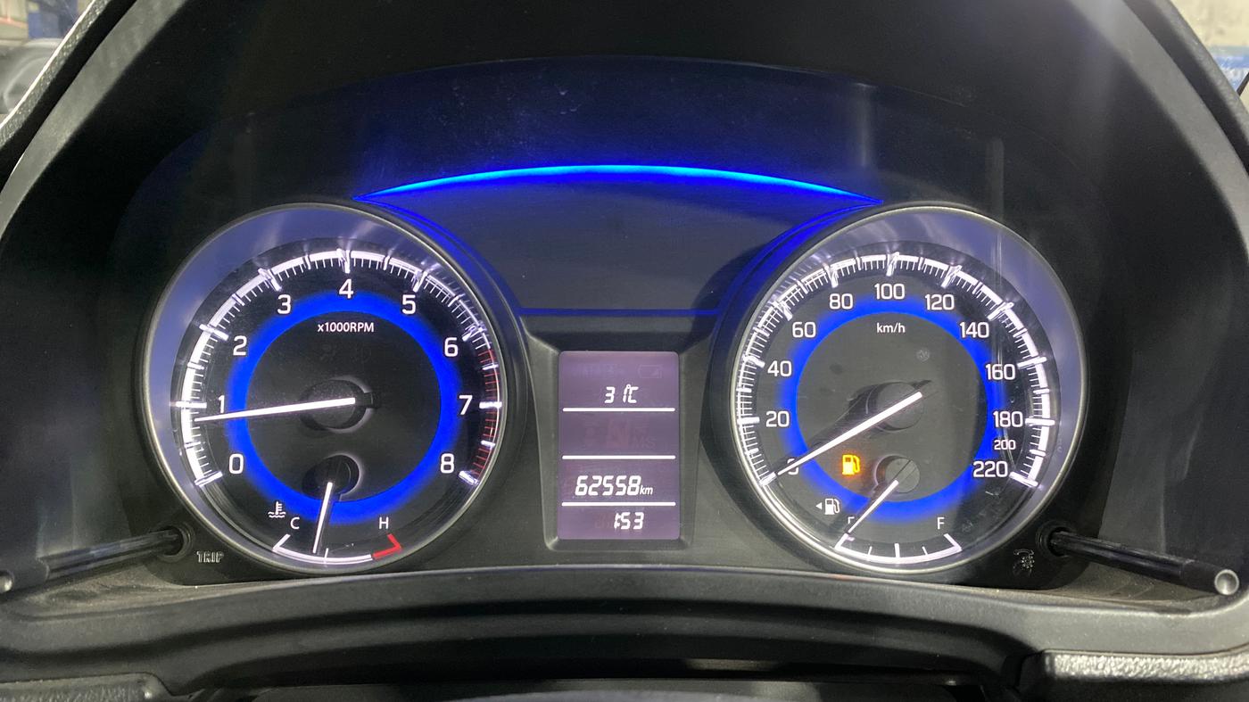 2018 Maruti Baleno DELTA PETROL 1.2, Petrol, Manual, 62,576 km, Odometer Image