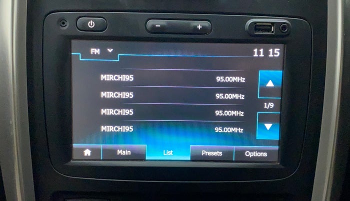 2018 Renault Duster RXS CVT, Petrol, Automatic, 29,311 km, Infotainment System