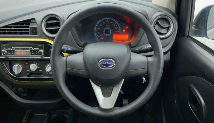 2017 Datsun Redi Go GOLD LIMITED EDITION, Petrol, Manual, 25,399 km, Steering Wheel Close Up