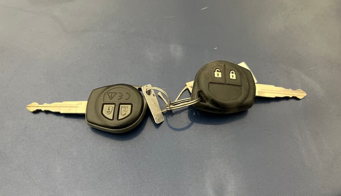 2019 Maruti Baleno DELTA PETROL 1.2, Petrol, Manual, 34,292 km, Key Close Up