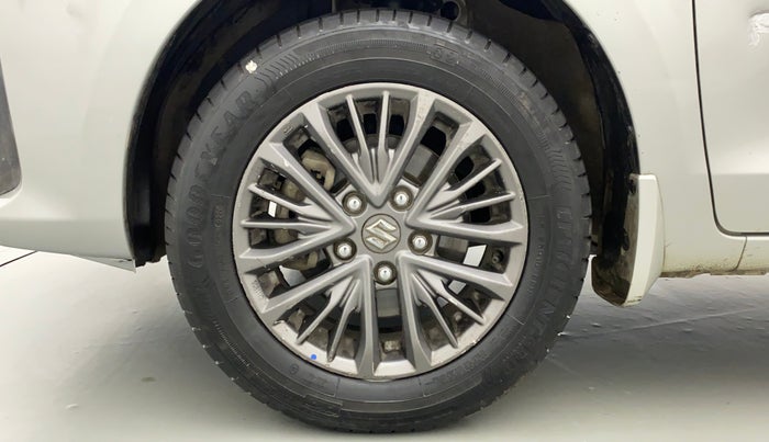 2019 Maruti Ertiga ZXI SHVS, Petrol, Manual, 90,579 km, Left Front Wheel