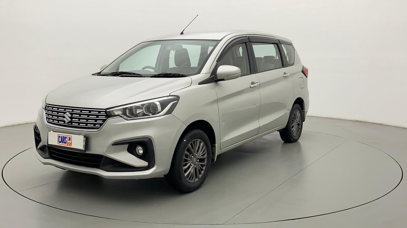 2019 Maruti Ertiga ZXI SHVS, Petrol, Manual, 90,579 km, Left Front Diagonal