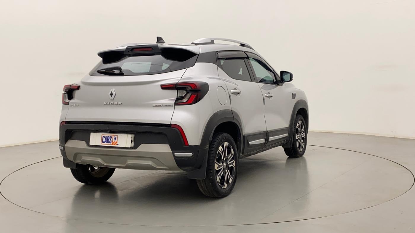 2021 Renault Kiger RXZ TURBO CVT, Petrol, Automatic, 49,110 km, Right Back Diagonal
