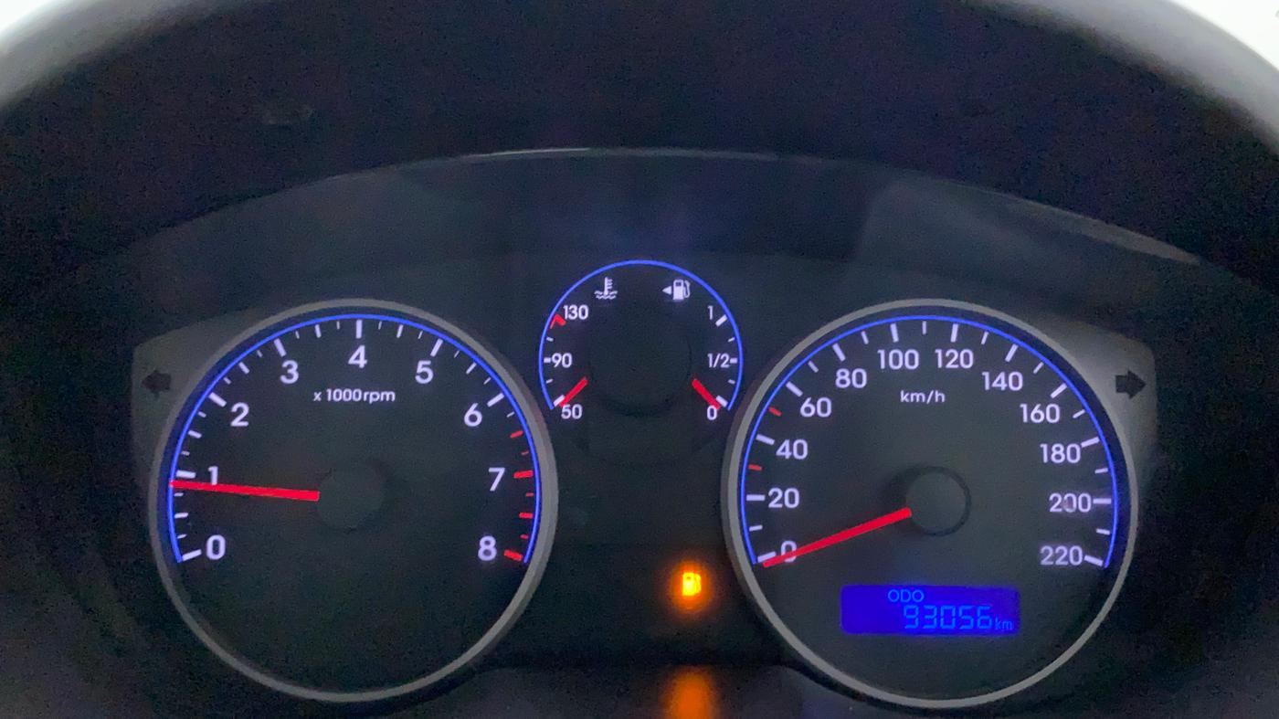2013 Hyundai i20 MAGNA (O) 1.2, Petrol, Manual, 93,170 km, Odometer Image