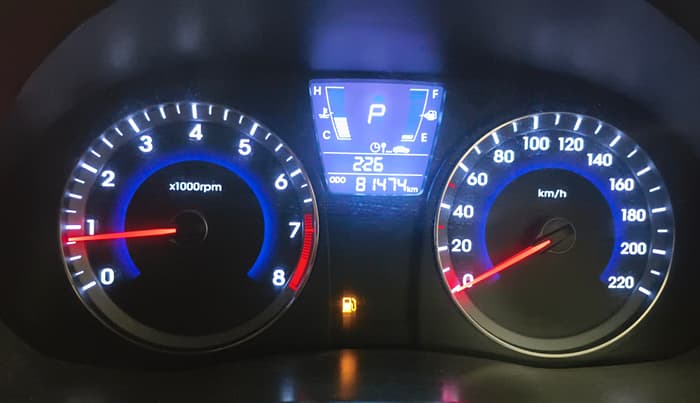 2013 Hyundai Verna FLUIDIC VTVT 1.6 EX AT, Petrol, Automatic, 81,462 km, Odometer Image