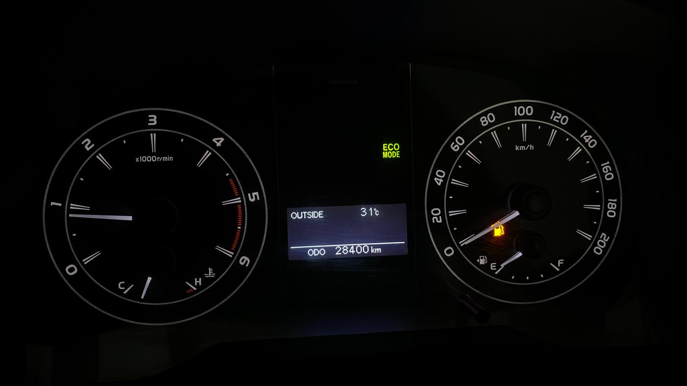 2018 Toyota Innova Crysta 2.4 GX 8 STR, Diesel, Manual, 28,379 km, Odometer Image