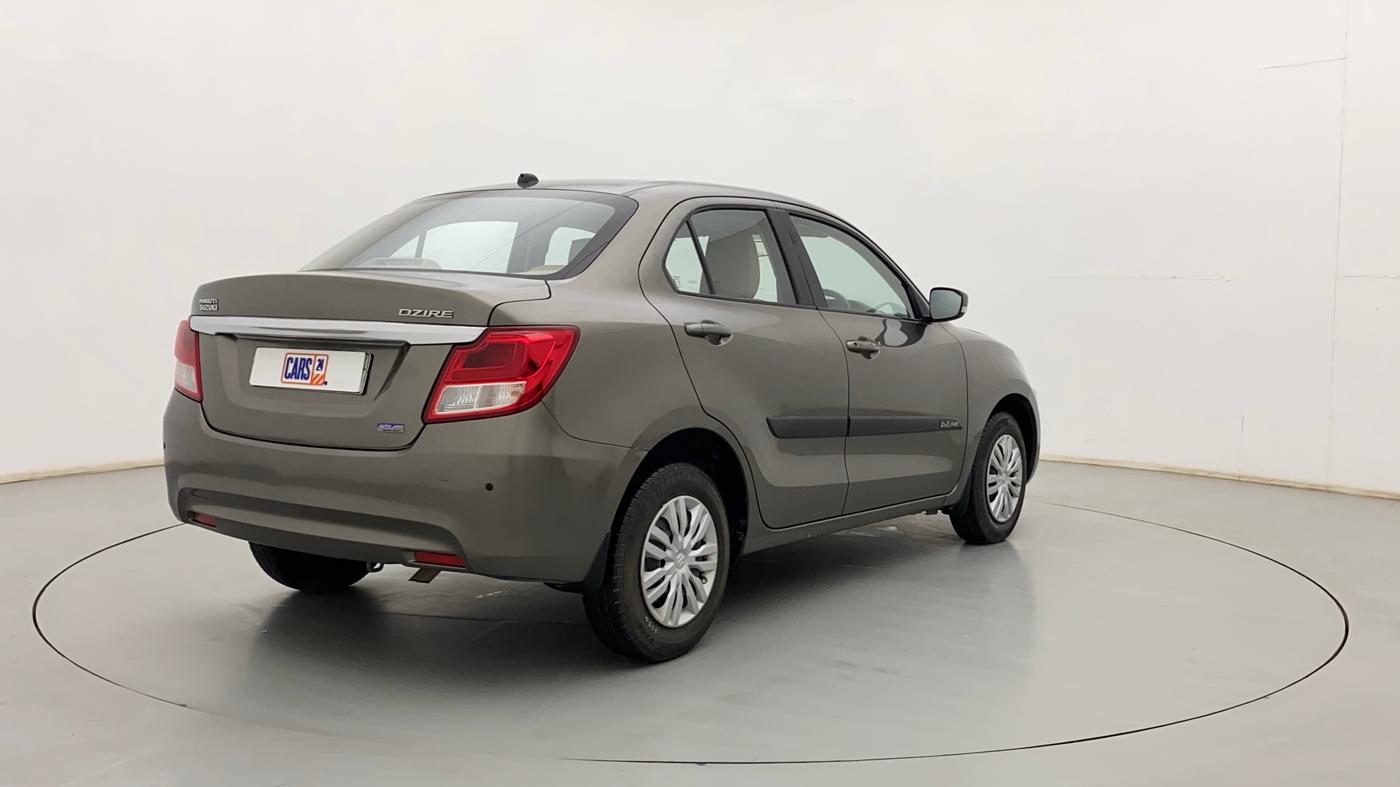 2017 Maruti Dzire VDI AMT, Diesel, Automatic, 1,10,277 km, Right Back Diagonal