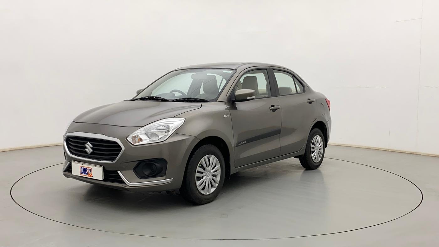 2017 Maruti Dzire VDI AMT, Diesel, Automatic, 1,10,277 km, Left Front Diagonal
