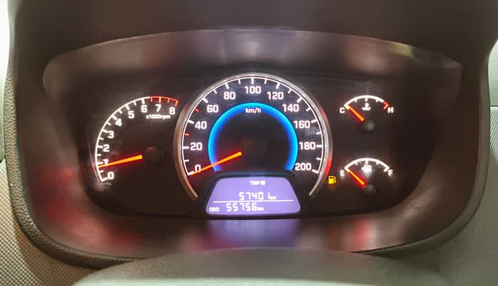 2019 Hyundai Grand i10 SPORTZ 1.2 KAPPA VTVT DUAL TONE, Petrol, Manual, 55,732 km, Odometer Image