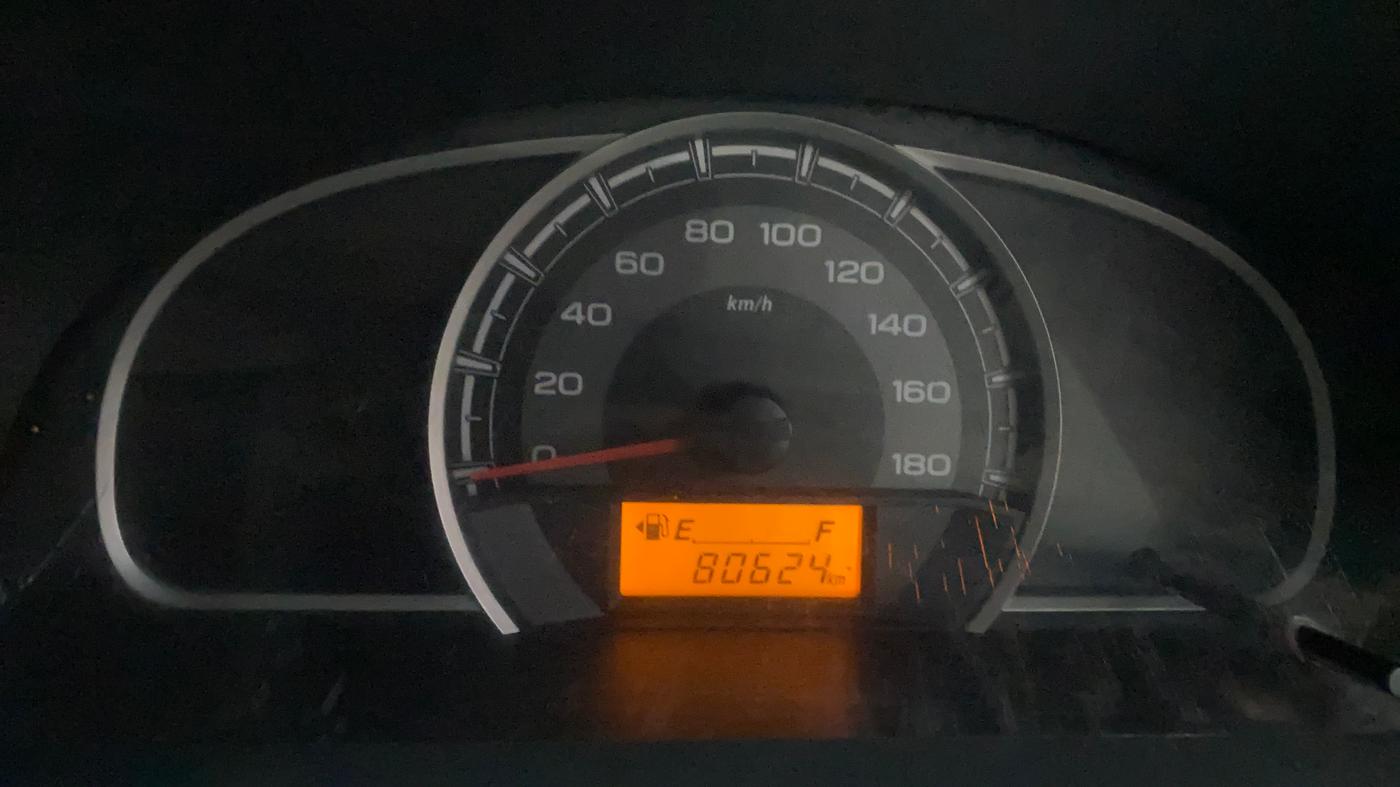 2018 Maruti Alto 800 LX, Petrol, Manual, 80,650 km, Odometer Image