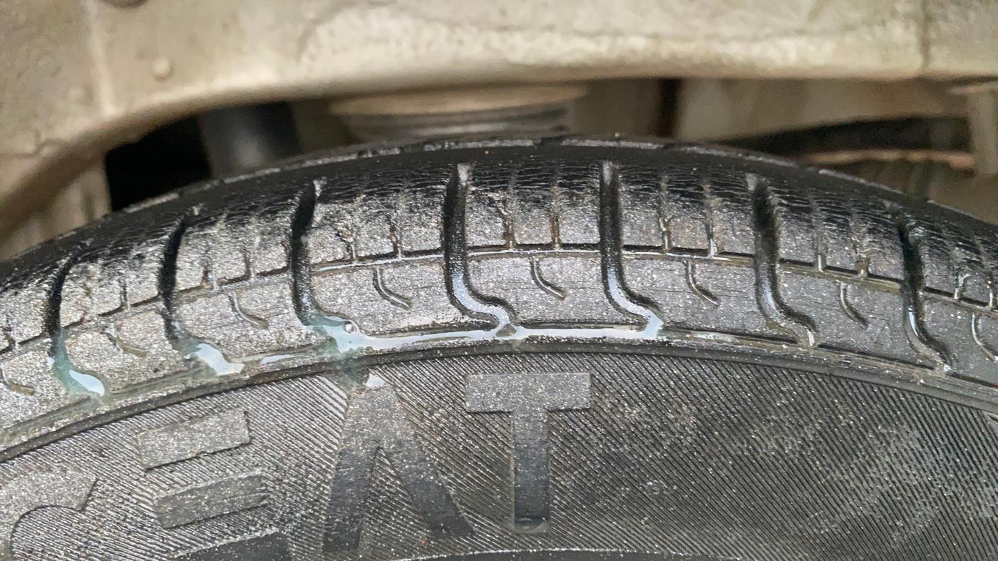 2018 Maruti Alto 800 LX, Petrol, Manual, 80,650 km, Left Rear Tyre Tread