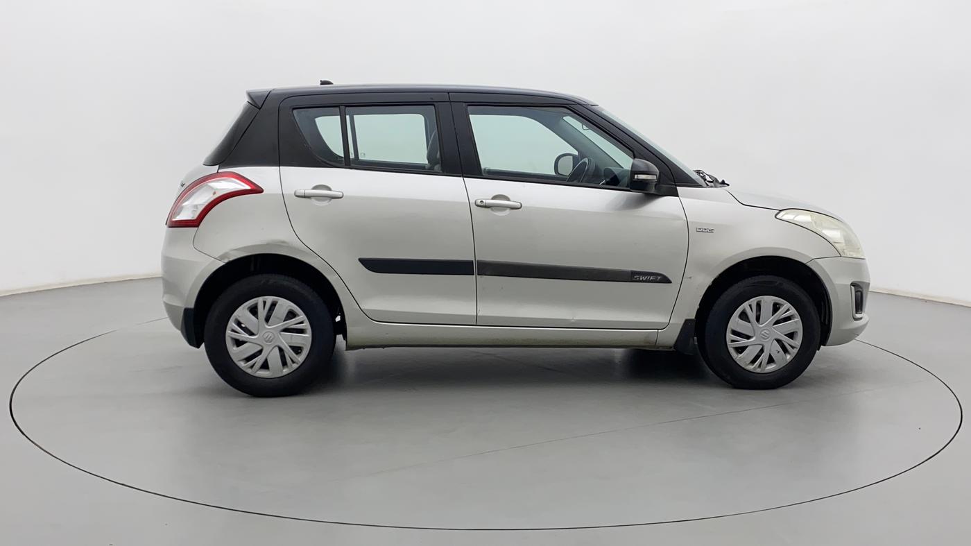 2016 Maruti Swift VDI ABS, Diesel, Manual, 86,292 km, Right Side View