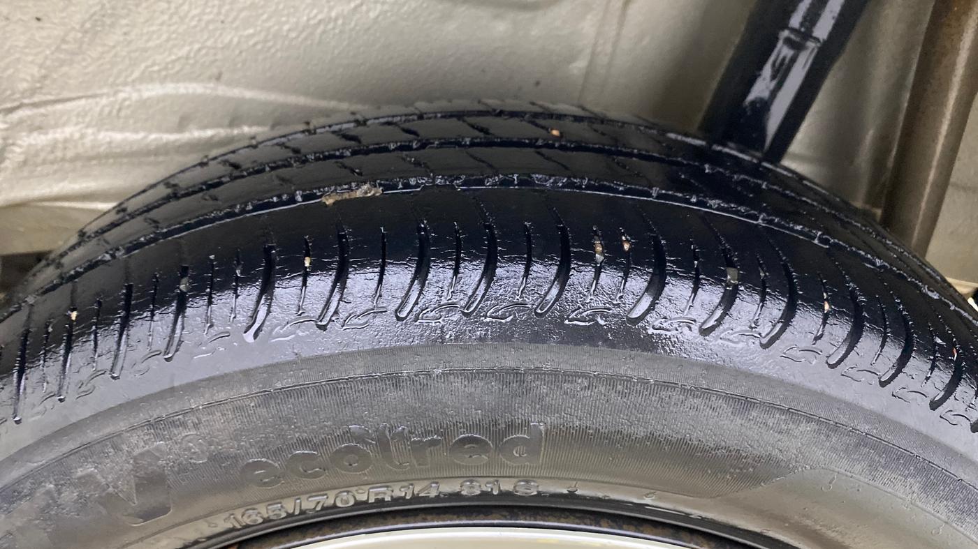 2019 Maruti S PRESSO VXI+, Petrol, Manual, 87,722 km, Left Rear Tyre Tread