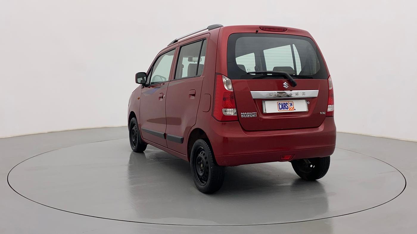 2013 Maruti Wagon R 1.0 VXI, Petrol, Manual, 54,879 km, Left Back Diagonal