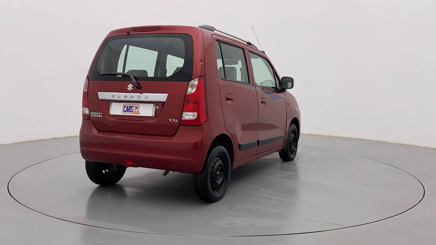 2013 Maruti Wagon R 1.0 VXI, Petrol, Manual, 54,879 km, Right Back Diagonal