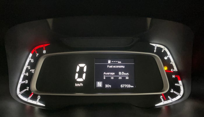 2021 KIA SONET HTX 1.0 IMT, Petrol, Manual, 67,652 km, Odometer Image