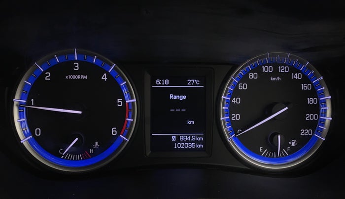 2017 Maruti S Cross ZETA 1.3, Diesel, Manual, 1,02,030 km, Odometer Image