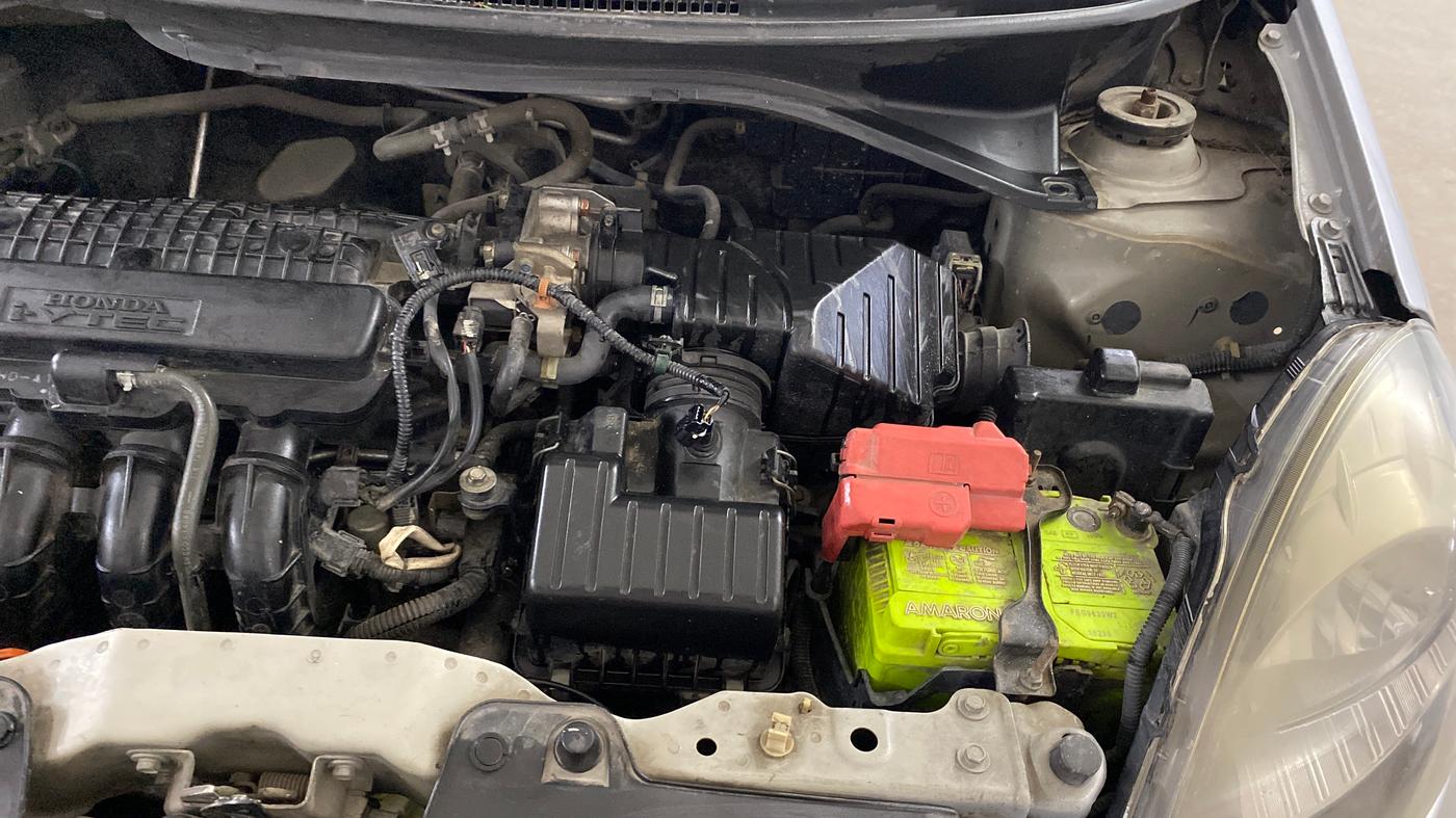 2014 Honda Brio VX AT, Petrol, Automatic, 81,681 km, Engine View - Left