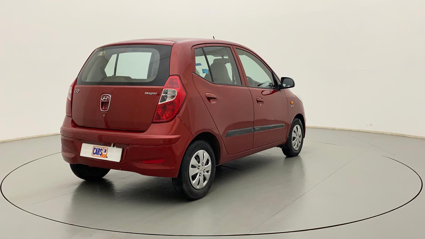 2013 Hyundai i10 MAGNA 1.1, Petrol, Manual, 18,639 km, Right Back Diagonal