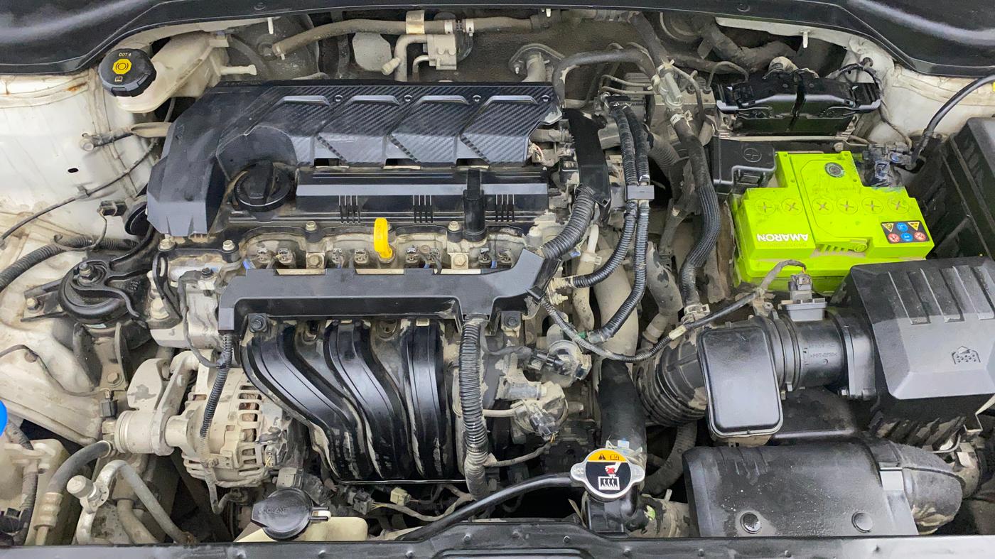 2020 Hyundai Creta SX IVT 1.5 PETROL, Petrol, Automatic, 1,24,656 km, Engine View