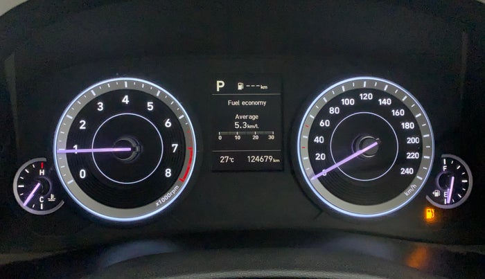 2020 Hyundai Creta SX IVT 1.5 PETROL, Petrol, Automatic, 1,24,656 km, Odometer Image
