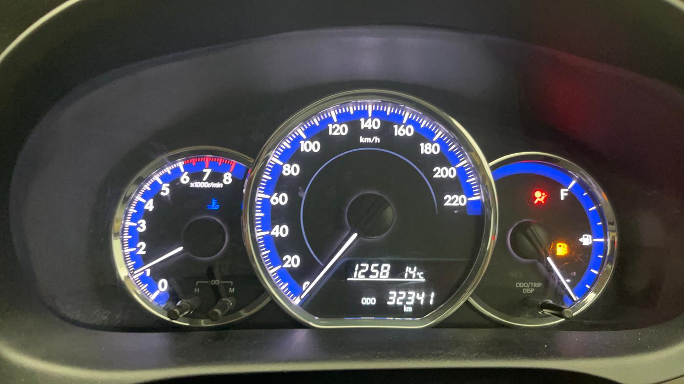 2018 Toyota YARIS J MT, Petrol, Manual, 32,382 km, Odometer Image