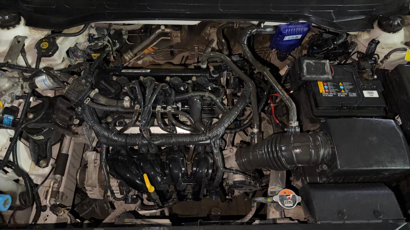 2024 Hyundai VENUE S(O) 1.2, CNG, Manual, 31,830 km, Engine View