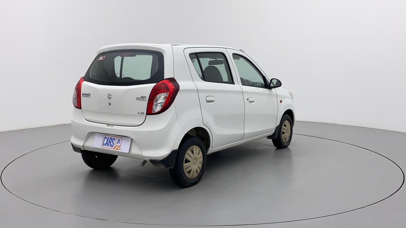 2013 Maruti Alto 800 LXI CNG, CNG, Manual, 58,425 km, Right Back Diagonal