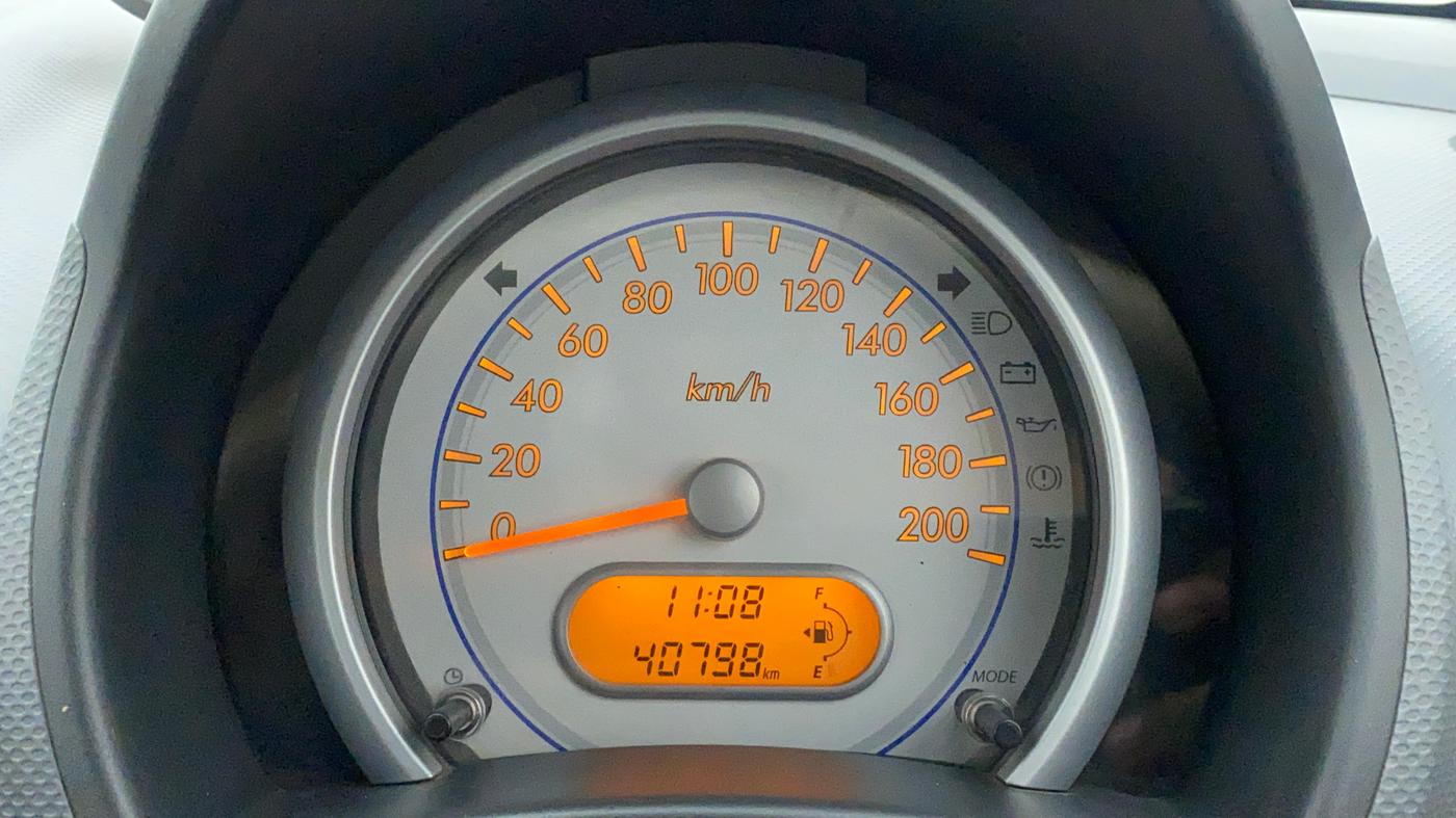 2013 Maruti Ritz VXI, Petrol, Manual, 41,035 km, Odometer Image