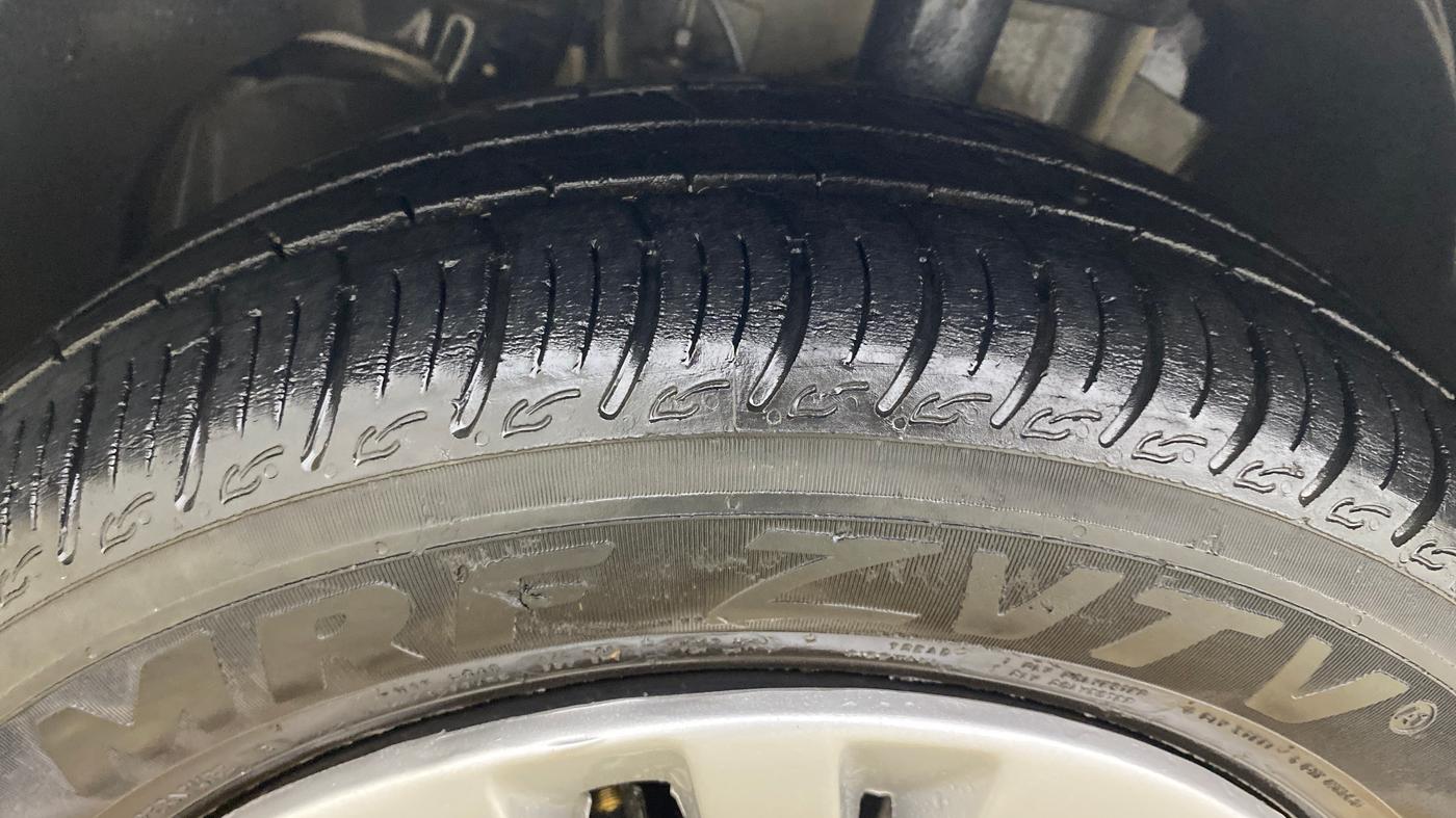 2023 Tata Tiago XT CNG, CNG, Manual, 31,900 km, Left Front Tyre Tread
