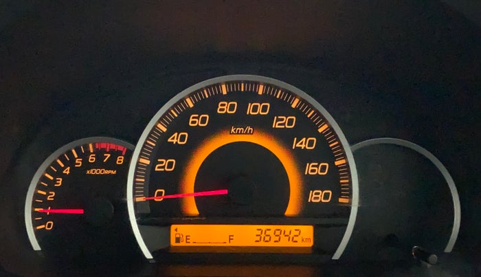 2016 Maruti Wagon R 1.0 VXI, Petrol, Manual, 36,942 km, Odometer Image