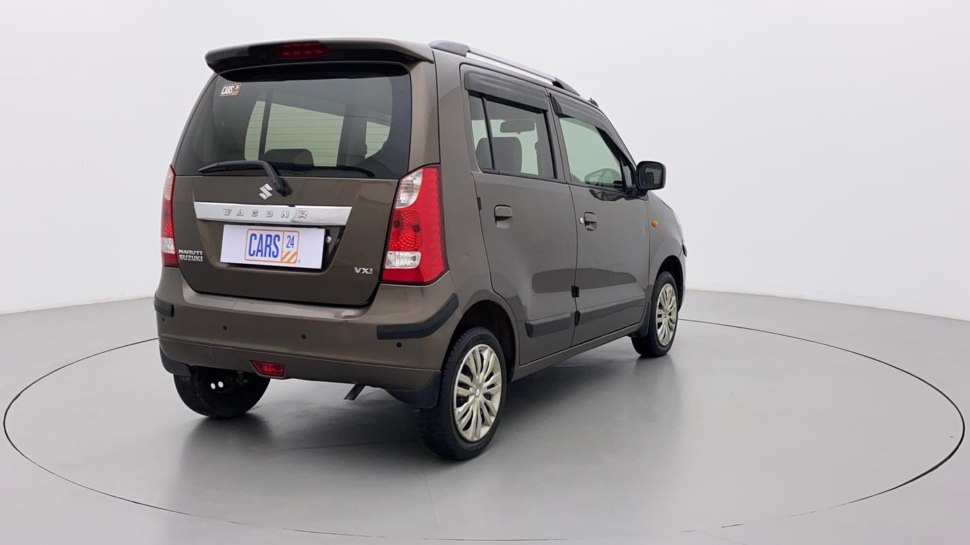2016 Maruti Wagon R 1.0 VXI, Petrol, Manual, 36,942 km, Right Back Diagonal